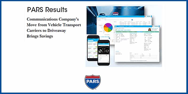 Communications Company’s Move from Vehicle Transport Carriers to Driveaway Brings Savings