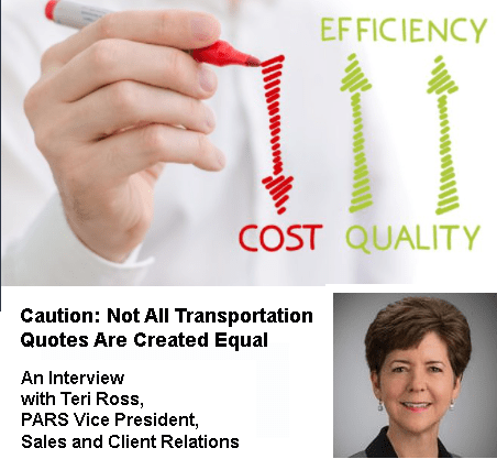 efficiency cost quality Teri Ross