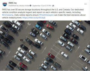 Storage Locations with EV Chargers