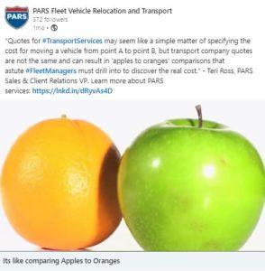 Transport Services may seem like a simple matter