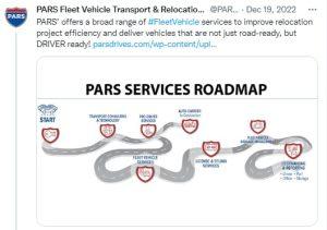 PARS’ offers a broad range of Fleet Vehicle services