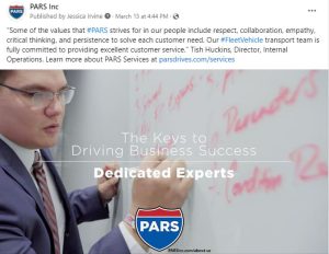 PARS Dedicated Experts